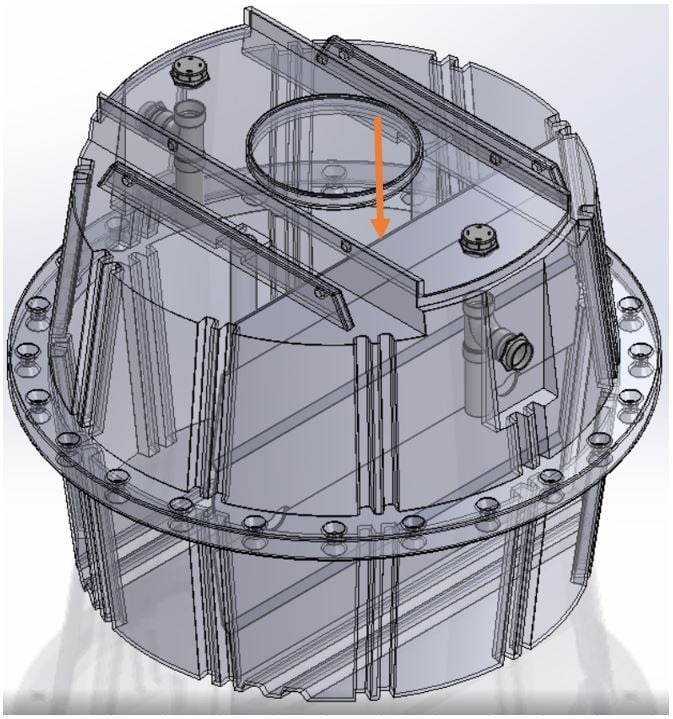 What Does The Baffle Do In My Septic Tank Anyway   Poly Septic Tank Baffle 